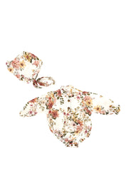 Baby Strampler Langarm & Mützchen Set